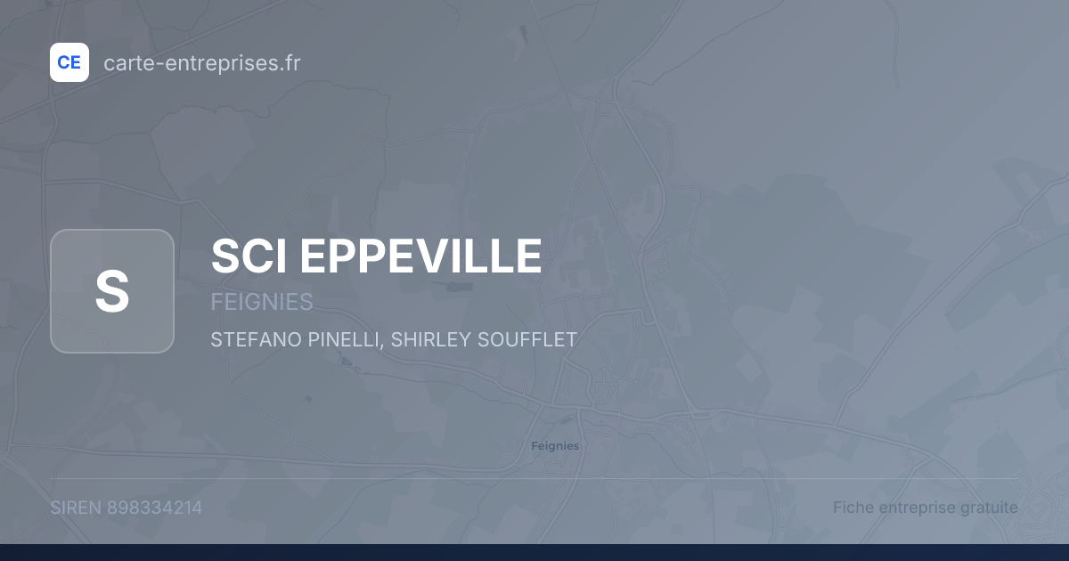 SCI EPPEVILLE — 898334214 — fiche entreprise