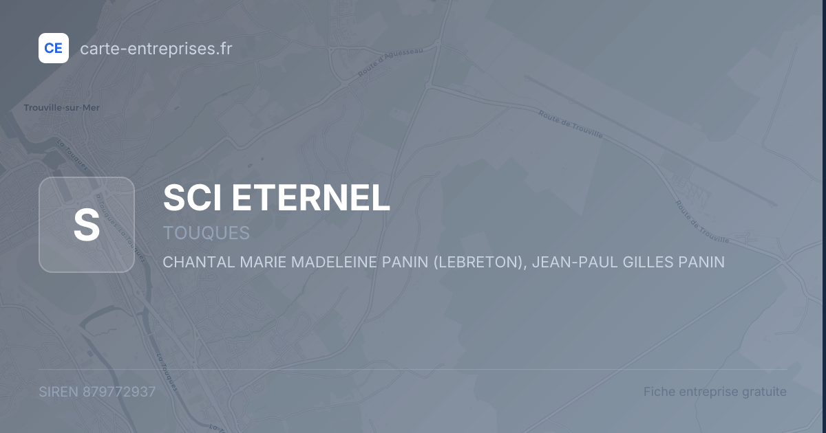SCI ETERNEL — 879772937 — fiche entreprise