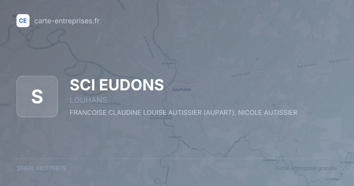 SCI EUDONS — 441776879 — fiche entreprise