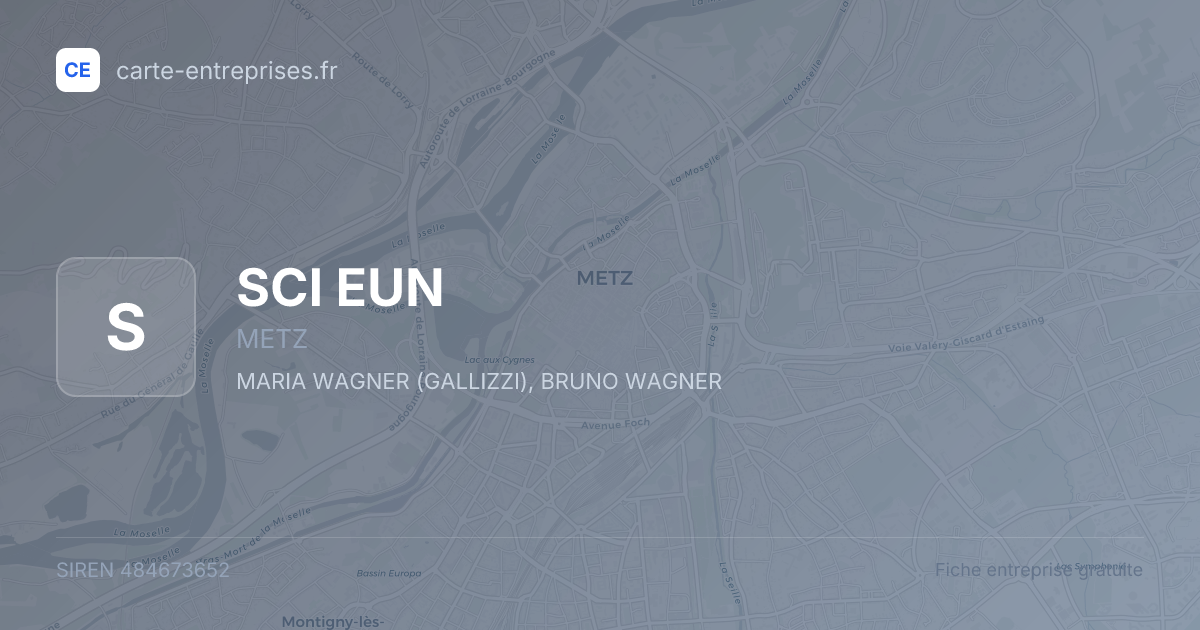 SCI EUN — 484673652 — fiche entreprise