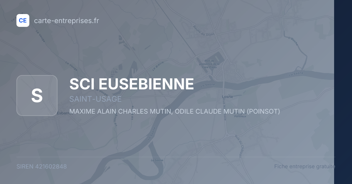 SCI EUSEBIENNE — 421602848 — fiche entreprise