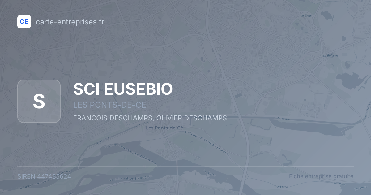 SCI EUSEBIO — 447485624 — fiche entreprise