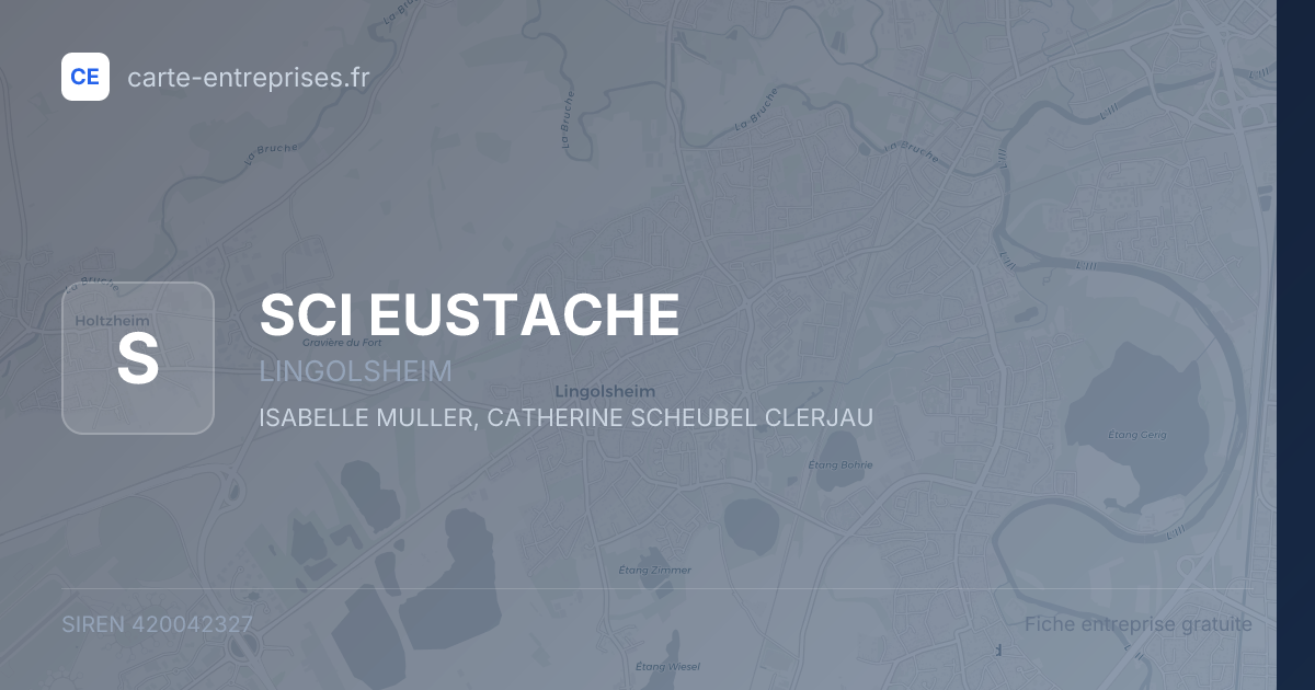 SCI EUSTACHE — 420042327 — fiche entreprise