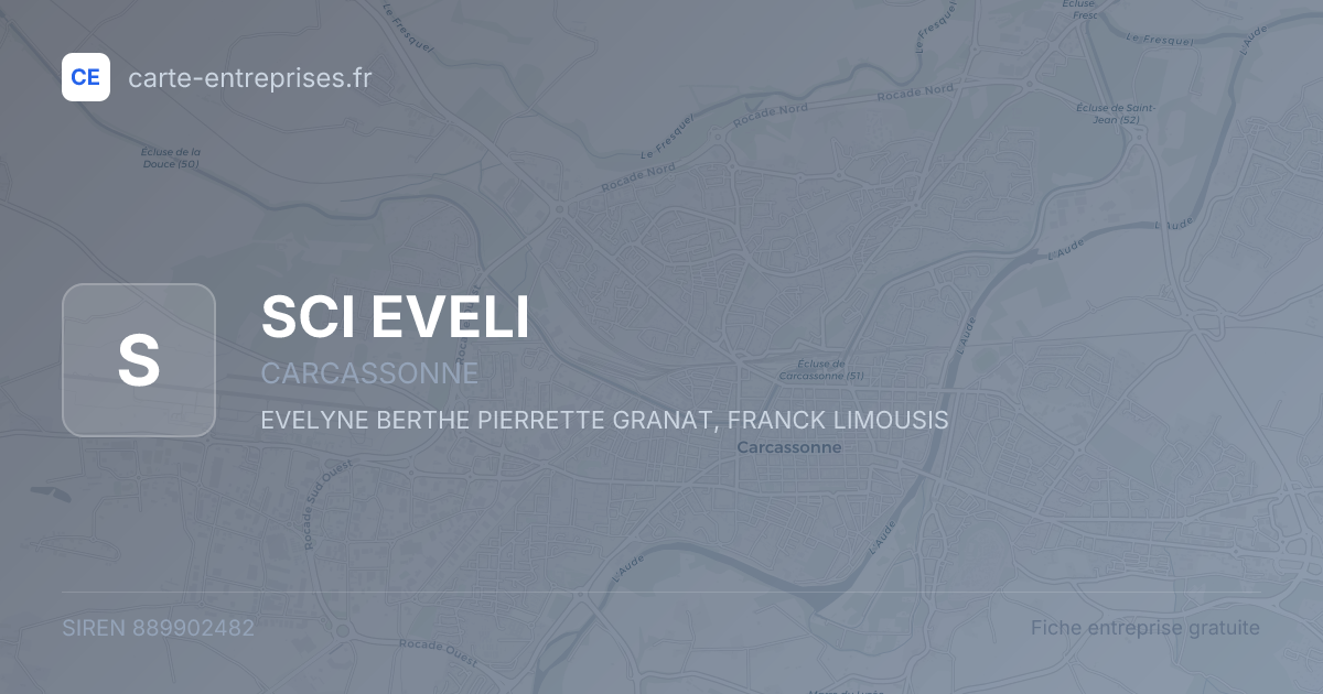 SCI EVELI — 889902482 — fiche entreprise