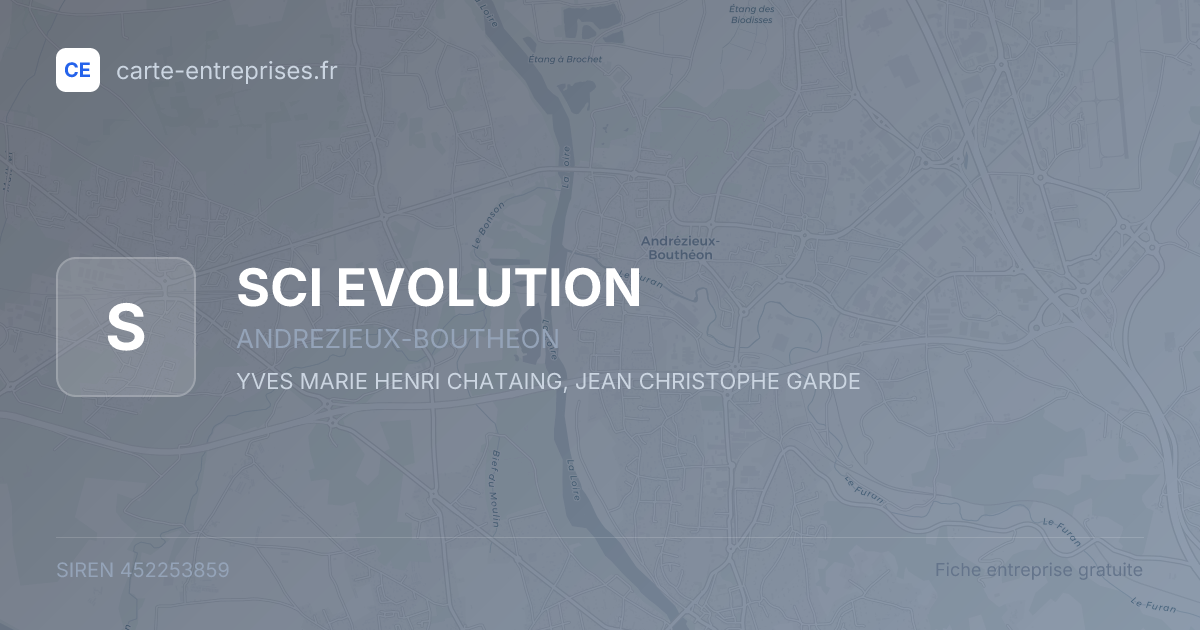 SCI EVOLUTION — 452253859 — fiche entreprise