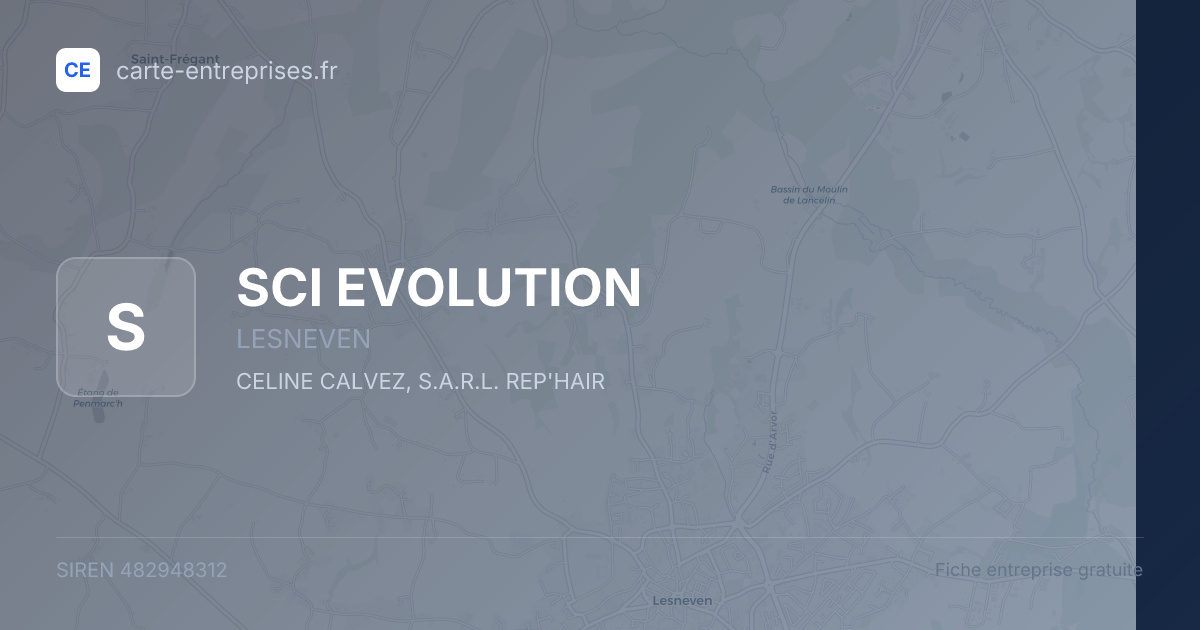 SCI EVOLUTION — 482948312 — fiche entreprise