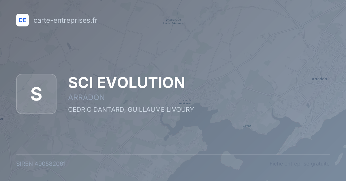 SCI EVOLUTION — 490582061 — fiche entreprise