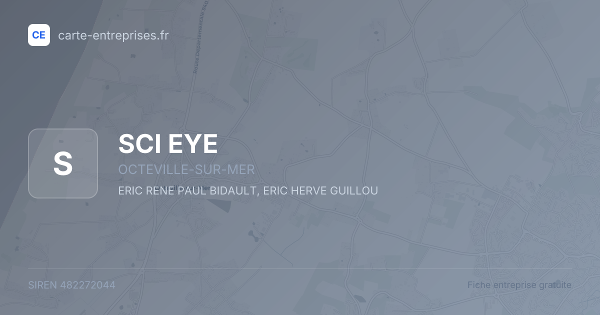 SCI EYE — 482272044 — fiche entreprise