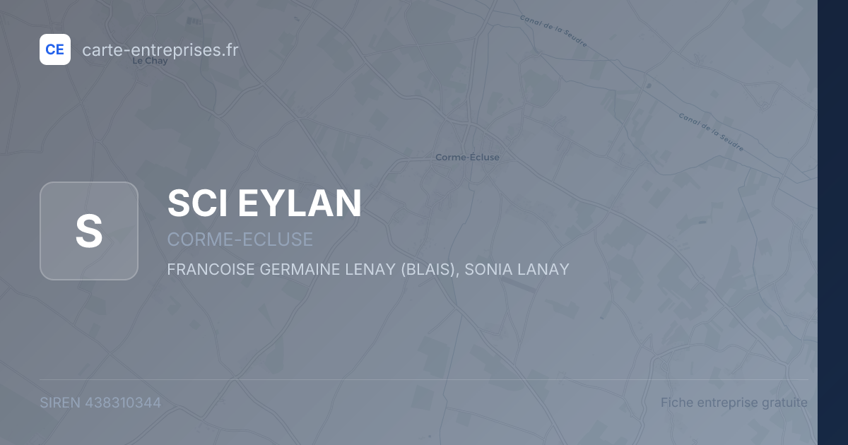SCI EYLAN — 438310344 — fiche entreprise