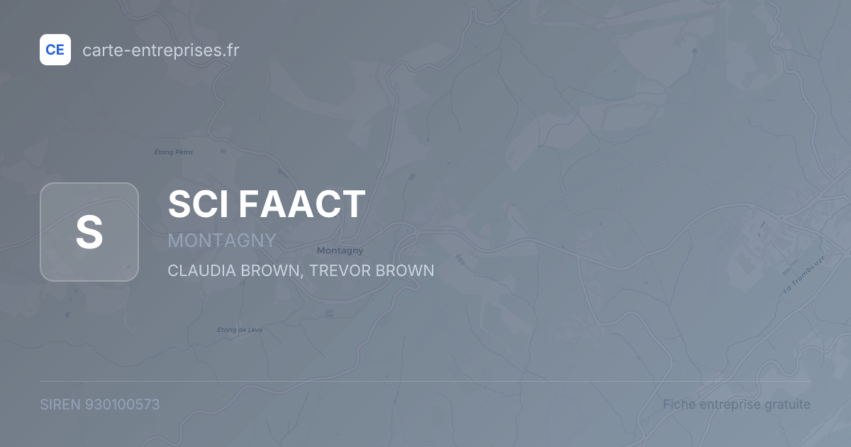 SCI FAACT — 930100573 — fiche entreprise