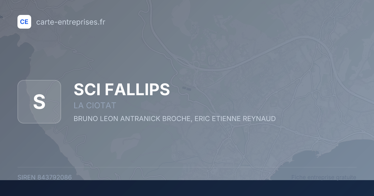 SCI FALLIPS — 843792086 — fiche entreprise