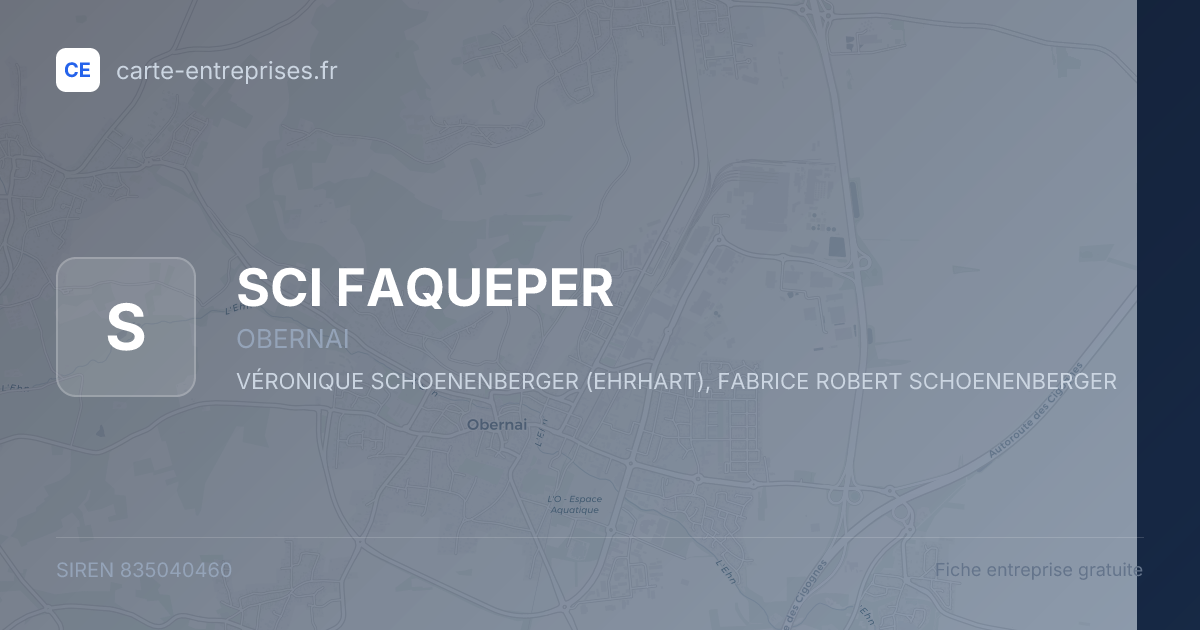 SCI FAQUEPER — 835040460 — fiche entreprise