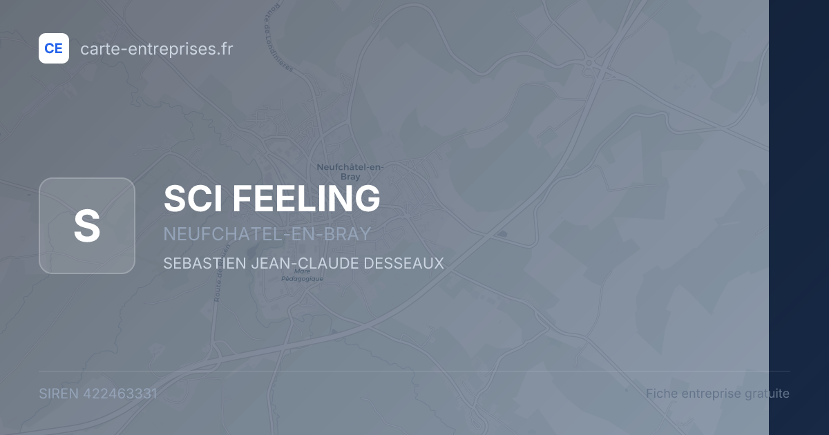 SCI FEELING — 422463331 — fiche entreprise