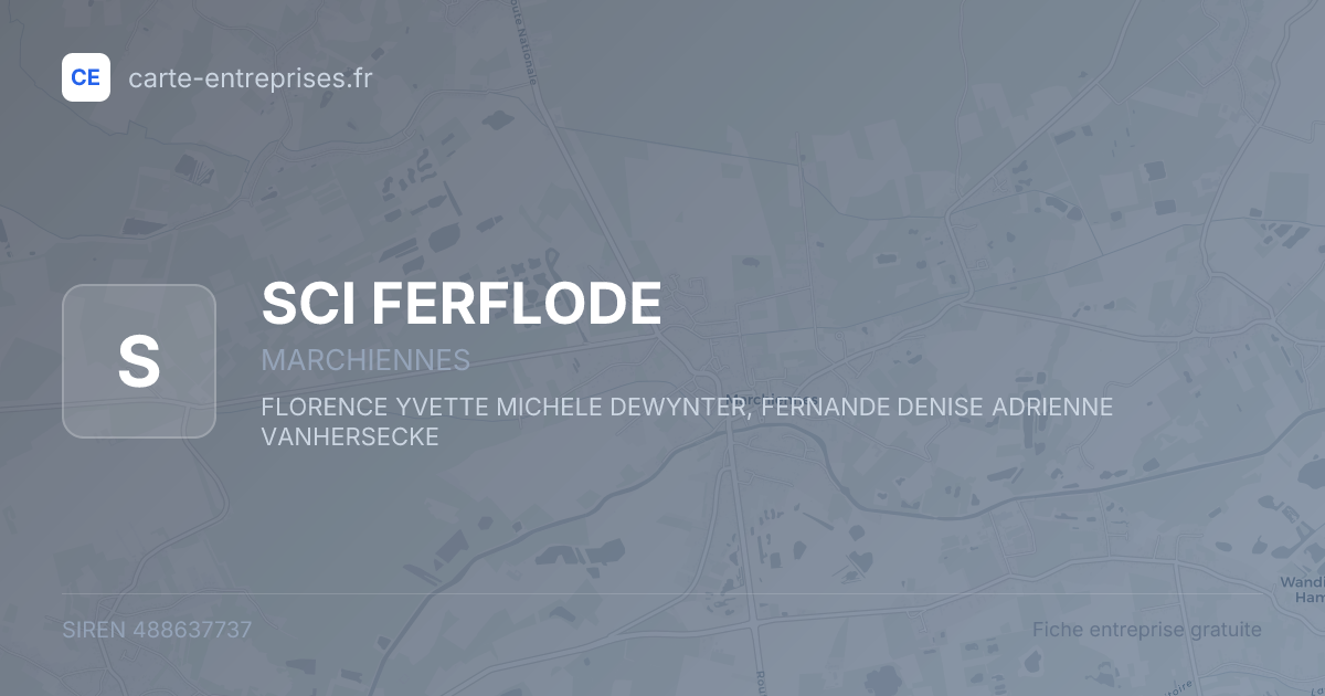 SCI FERFLODE — 488637737 — fiche entreprise