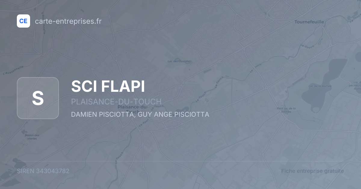 SCI FLAPI — 343043782 — fiche entreprise
