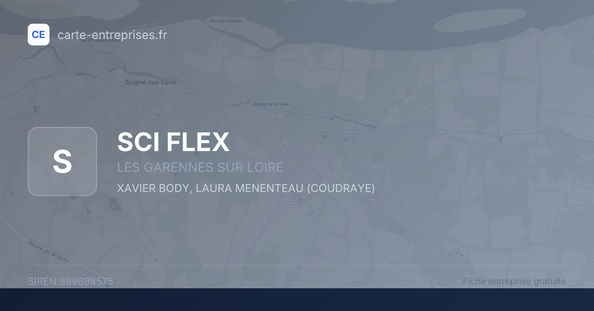 SCI FLEX — 899698575 — fiche entreprise