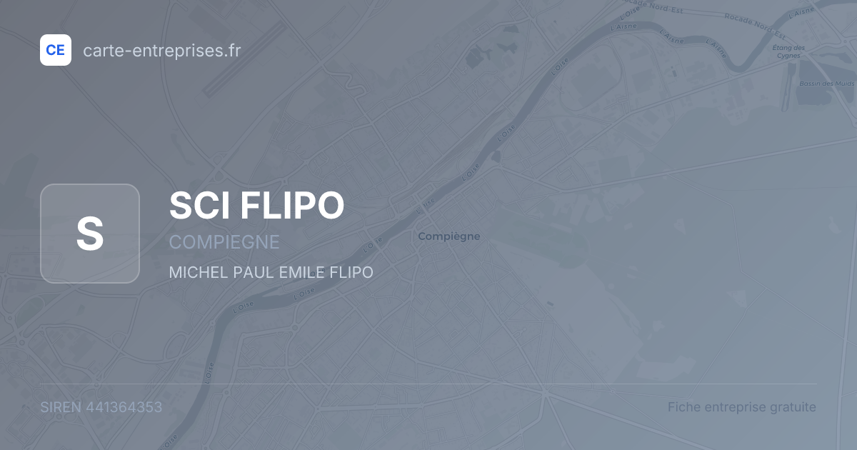 SCI FLIPO — 441364353 — fiche entreprise