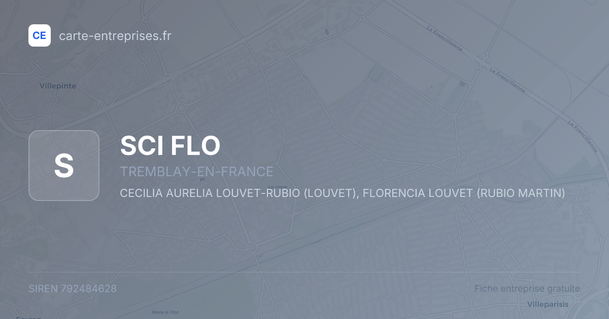 SCI FLO — 792484628 — fiche entreprise