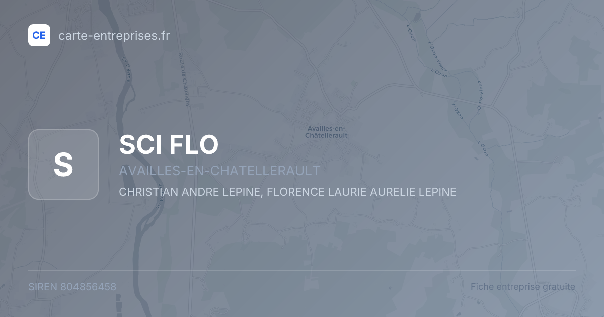 SCI FLO — 804856458 — fiche entreprise