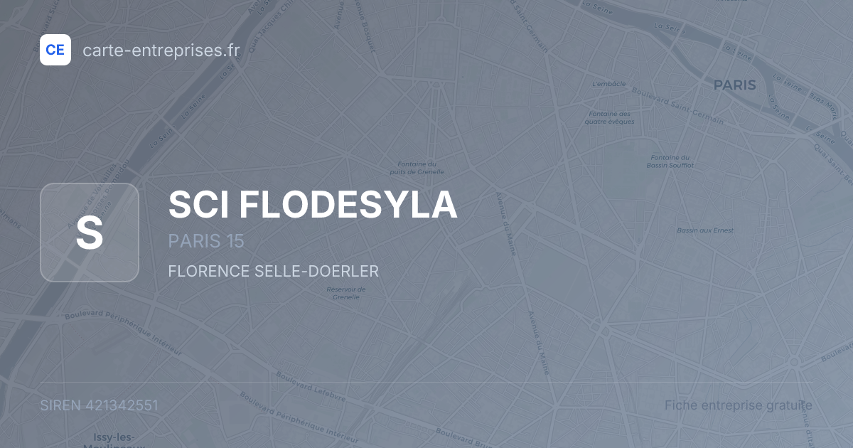 SCI FLODESYLA — 421342551 — fiche entreprise