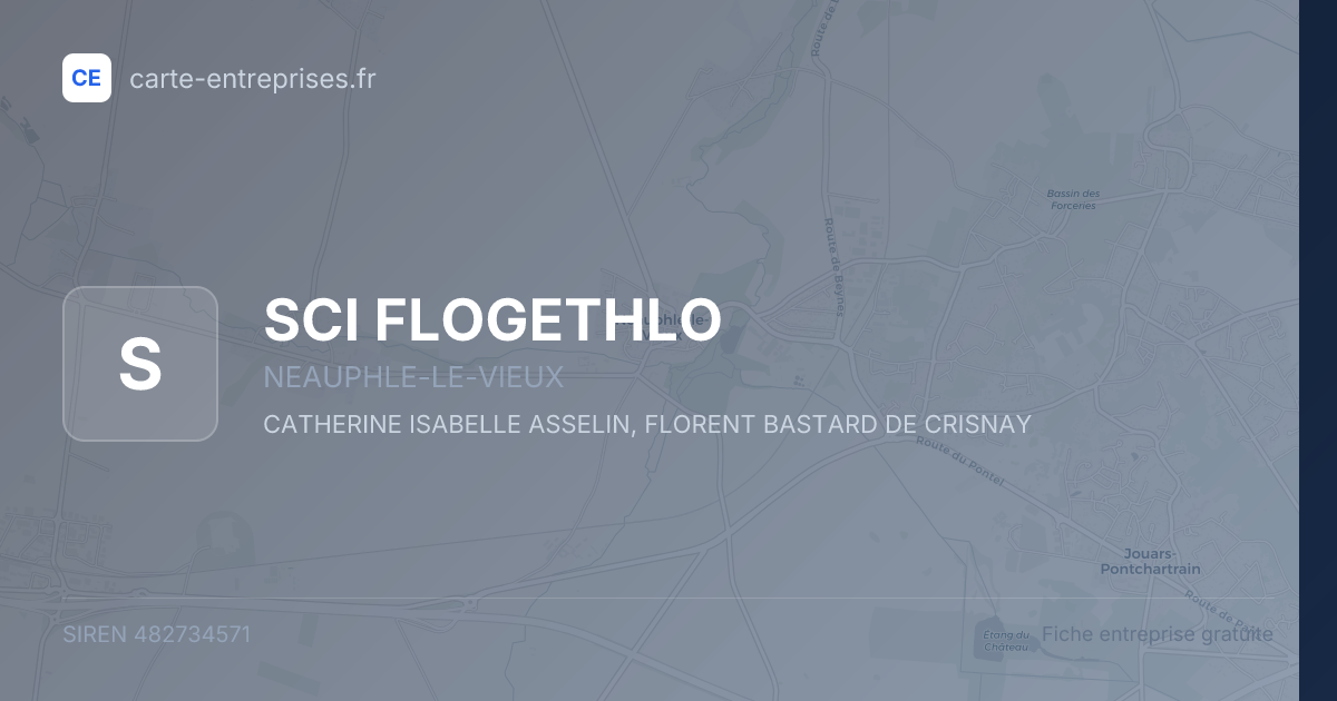 SCI FLOGETHLO — 482734571 — fiche entreprise