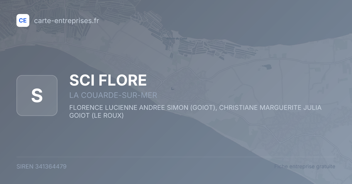 SCI FLORE — 341364479 — fiche entreprise