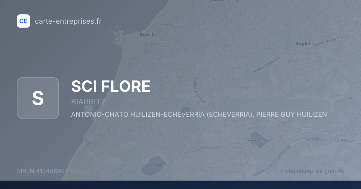 SCI FLORE — 413486697 — fiche entreprise