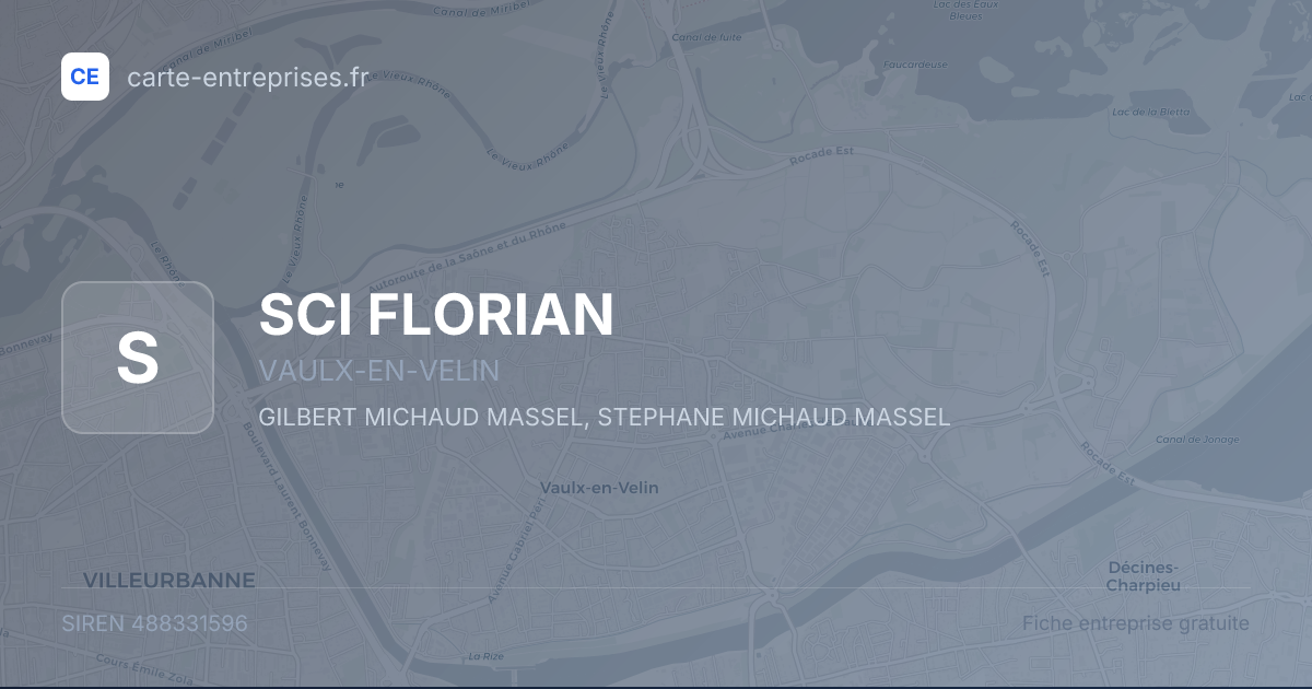 SCI FLORIAN — 488331596 — fiche entreprise