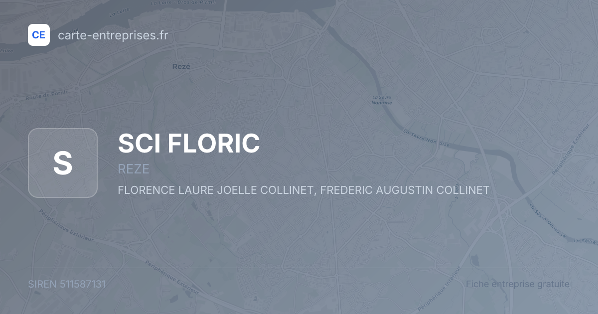 SCI FLORIC — 511587131 — fiche entreprise