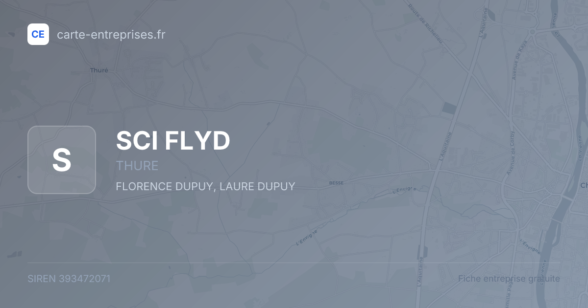 SCI FLYD — 393472071 — fiche entreprise