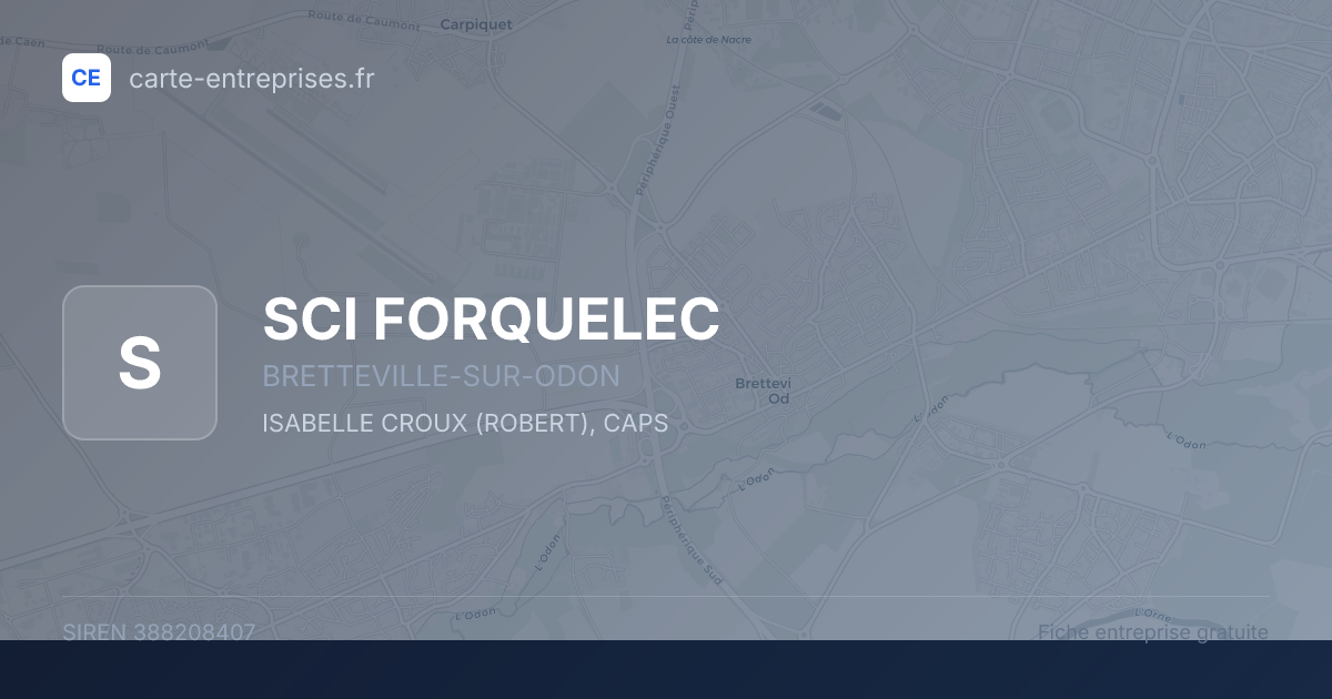 SCI FORQUELEC — 388208407 — fiche entreprise
