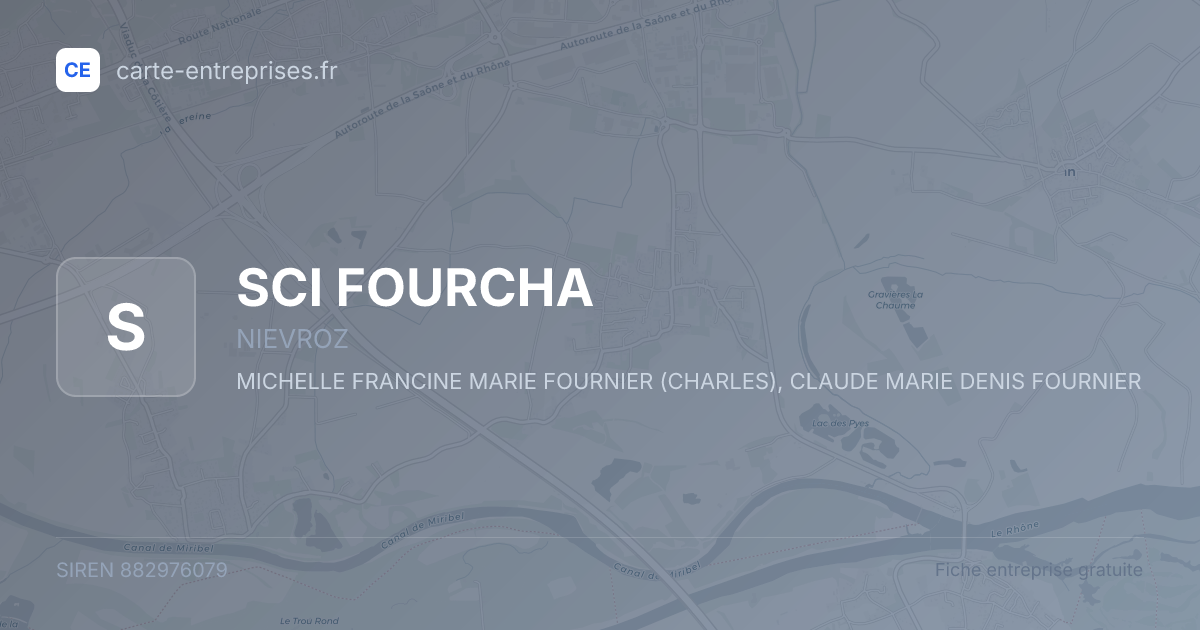 SCI FOURCHA — 882976079 — fiche entreprise