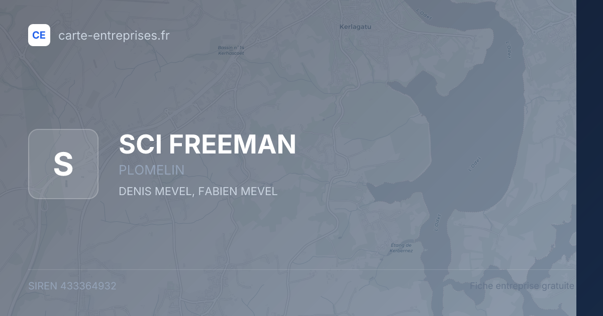 SCI FREEMAN — 433364932 — fiche entreprise