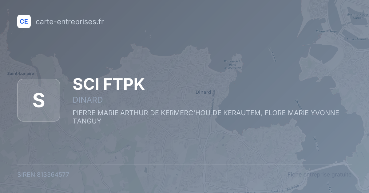 SCI FTPK — 813364577 — fiche entreprise