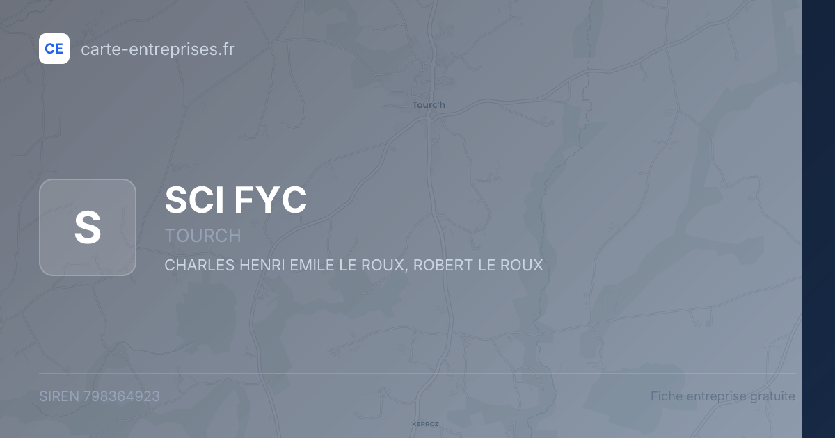 SCI FYC — 798364923 — fiche entreprise