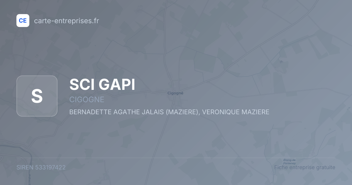 SCI GAPI — 533197422 — fiche entreprise