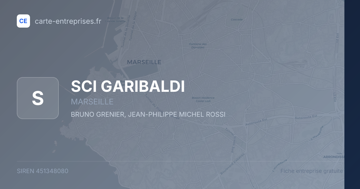 SCI GARIBALDI — 451348080 — fiche entreprise