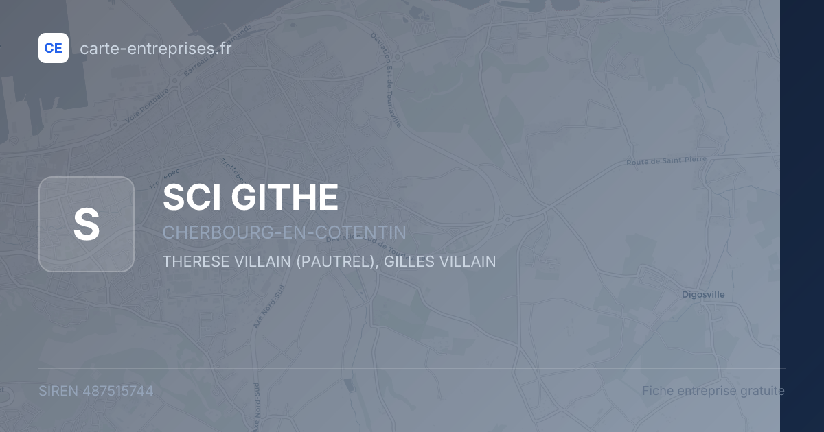 SCI GITHE — 487515744 — fiche entreprise