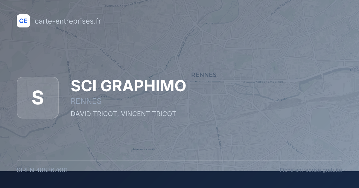 SCI GRAPHIMO — 488367681 — fiche entreprise