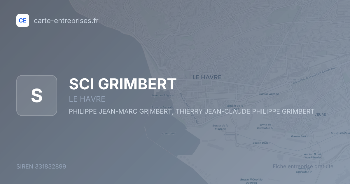 SCI GRIMBERT — 331832899 — fiche entreprise