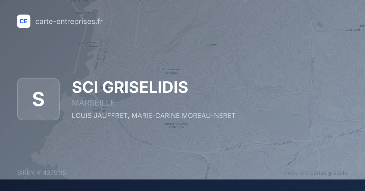 SCI GRISELIDIS — 414379115 — fiche entreprise