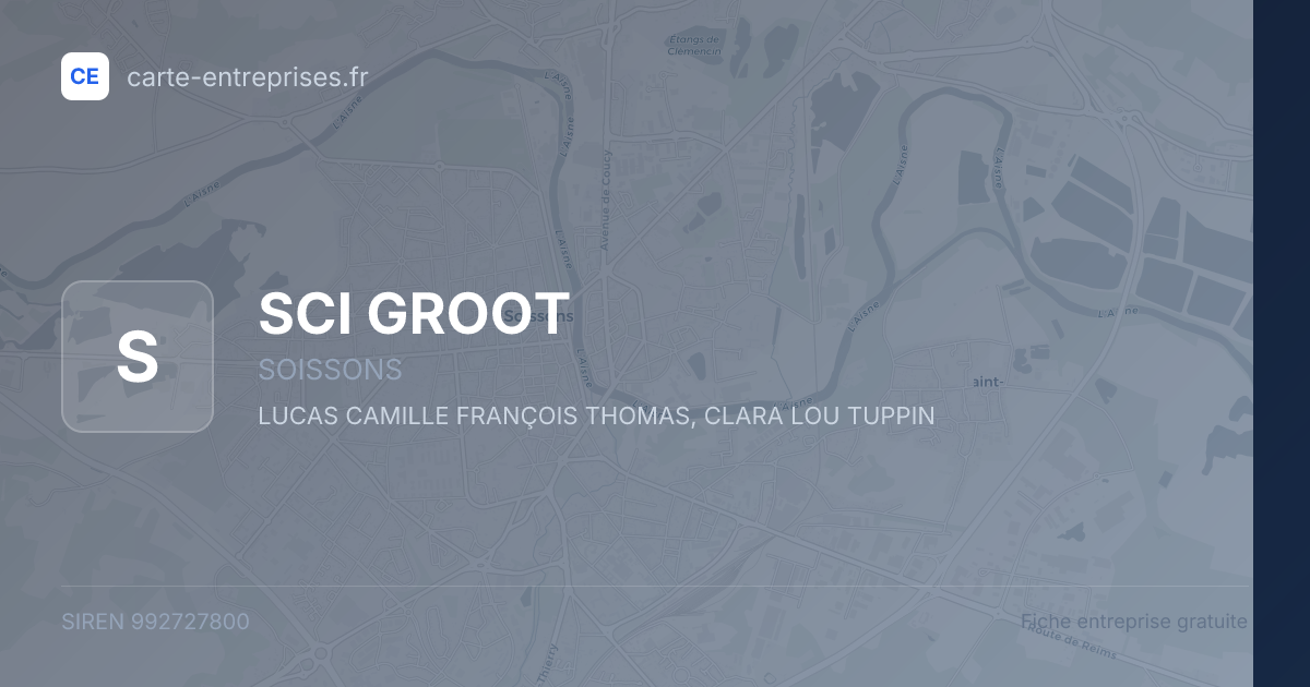 SCI GROOT — 992727800 — fiche entreprise