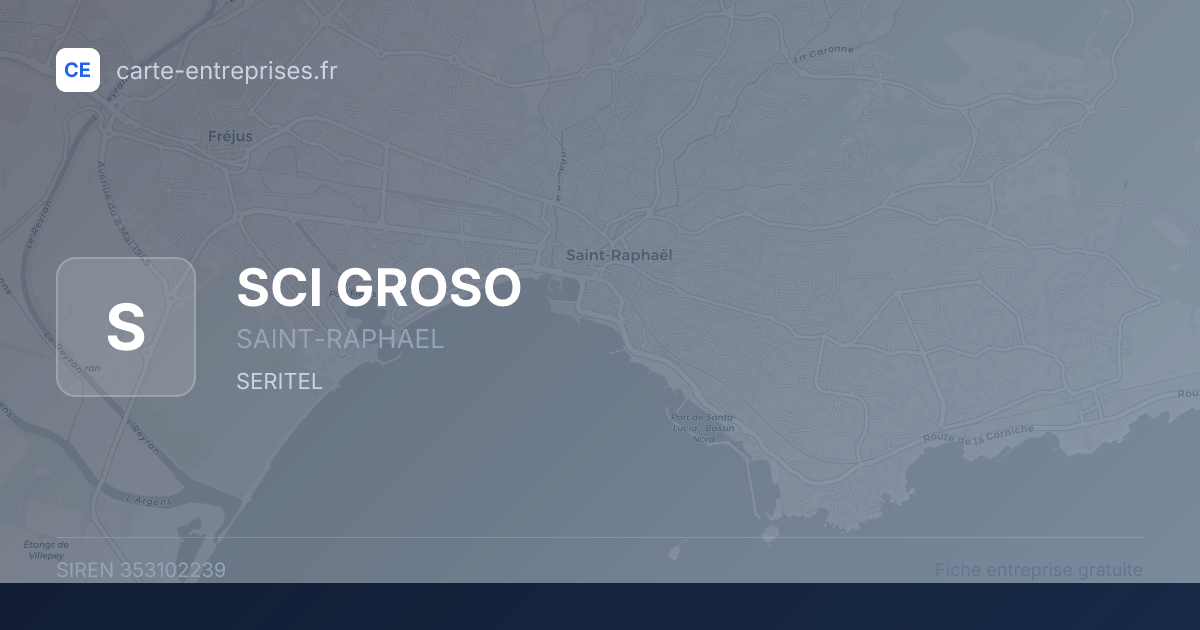 SCI GROSO — 353102239 — fiche entreprise