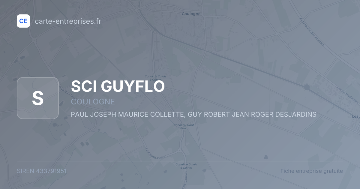 SCI GUYFLO — 433791951 — fiche entreprise
