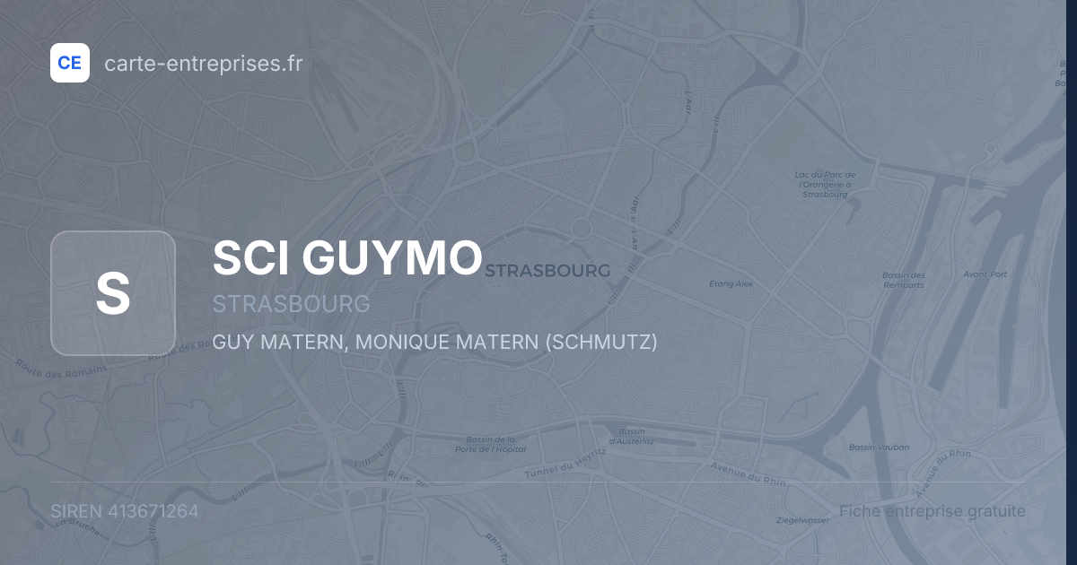 SCI GUYMO — 413671264 — fiche entreprise
