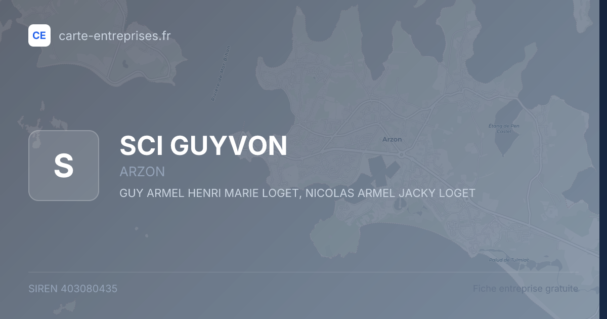 SCI GUYVON — 403080435 — fiche entreprise