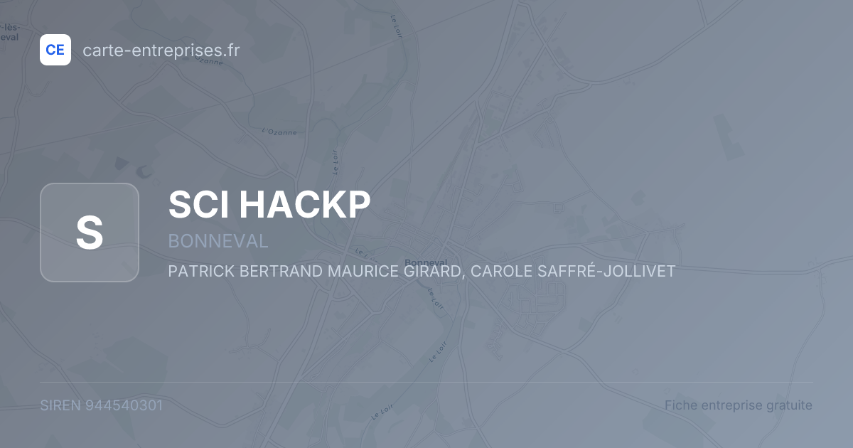 SCI HACKP — 944540301 — fiche entreprise