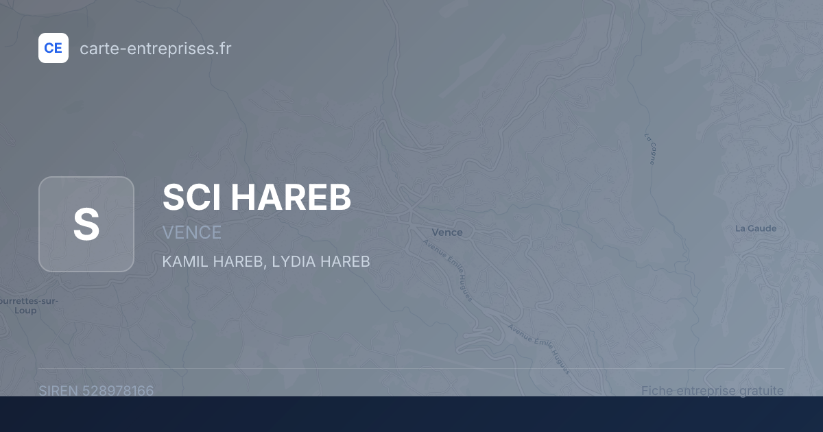 SCI HAREB — 528978166 — fiche entreprise
