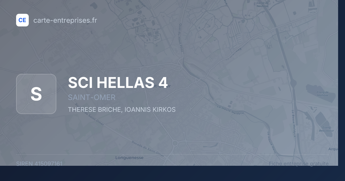 SCI HELLAS 4 — 415097161 — fiche entreprise