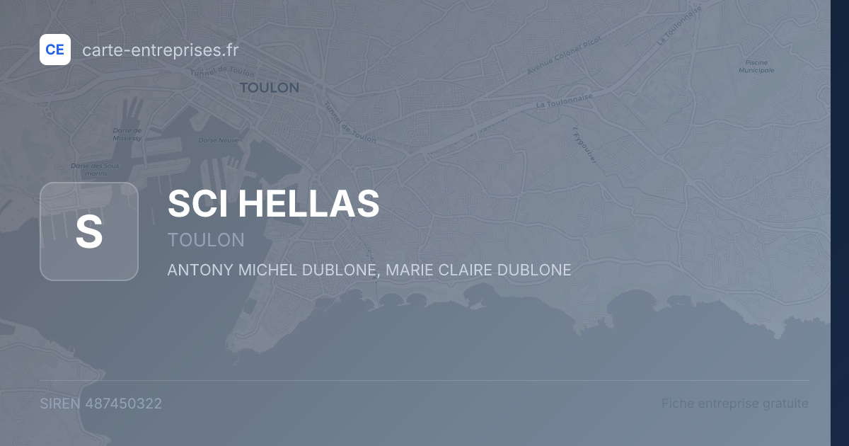 SCI HELLAS — 487450322 — fiche entreprise